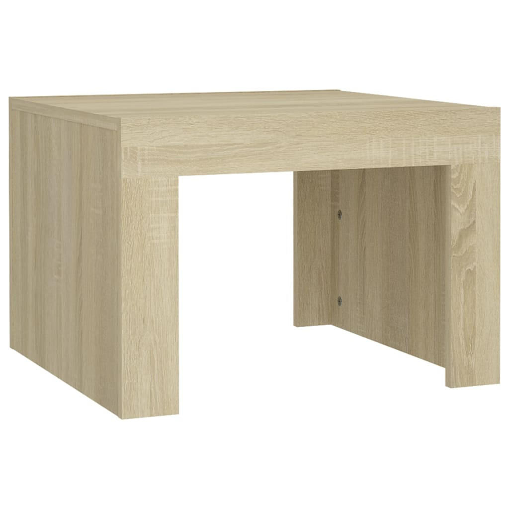 COUCHTISCH Sonoma-Eiche 50x50x35 cm Holzwerkstoff - Braun, Holzwerkstoff (50/50/35cm) - furnicato