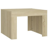 COUCHTISCH Sonoma-Eiche 50x50x35 cm Holzwerkstoff - Braun, Holzwerkstoff (50/50/35cm) - furnicato