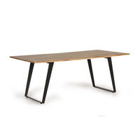 ESSTISCH aus Akazienholz - Braun, Holz (205/100/76cm) - Giner y Colomer