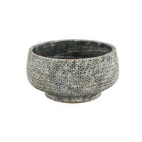 SCHALE Laim Grau 30/30/15cm - Grau, Stein (15cm) - PTMD Collection
