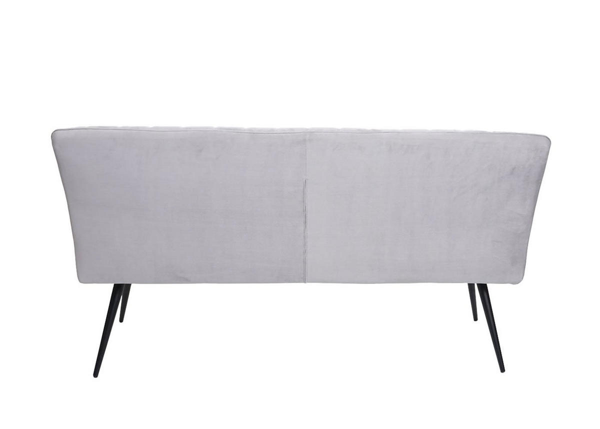 ESSZIMMER-SET Hellgrau 3er-Set - Hellgrau, Textil (160/90/64cm) - MCW