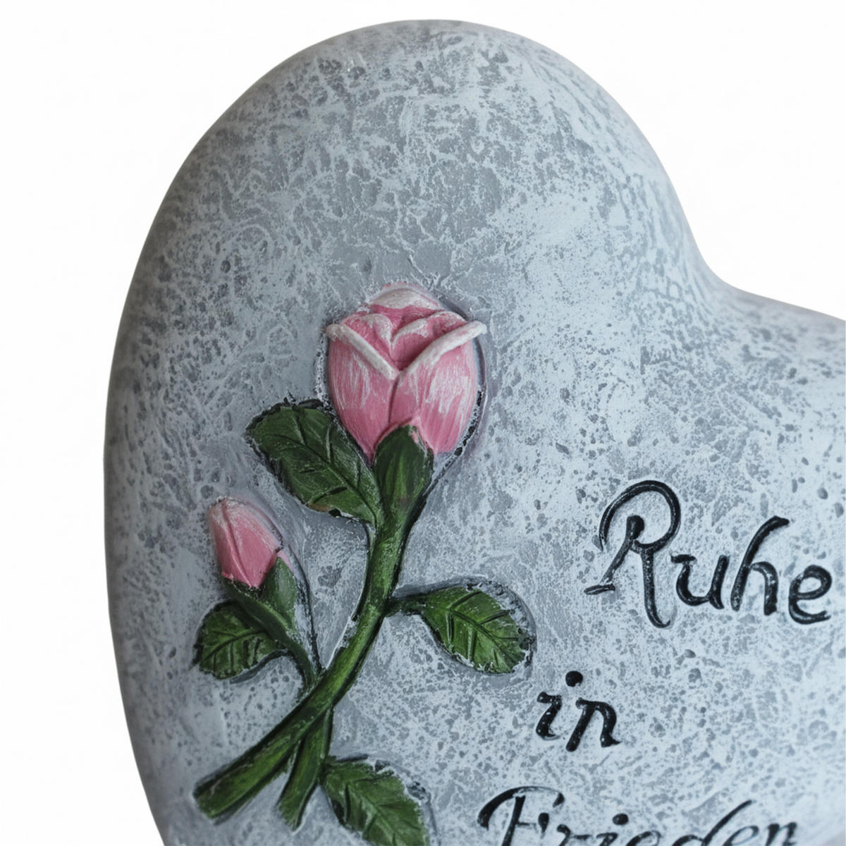 HROBNÁ výzdoba - sivá, plast (10.8/19.8/15.8cm) - Relaxdays