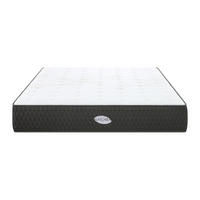 STANDARDMATRATZE - 2 Personen - stoff - weiß Sorema - Weiß, Textil (200/200cm) - Vente-Unique