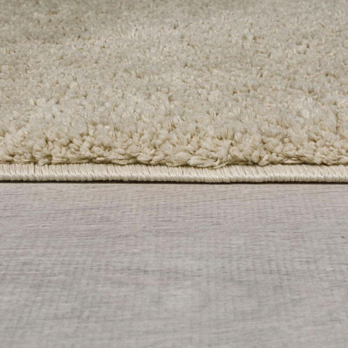 TEPPICH Hochflor Uni-Design, waschbar GIPPING, Naturfarben 120x170 cm - Naturfarben, Textil (120/170cm) - KADIMA DESIGN
