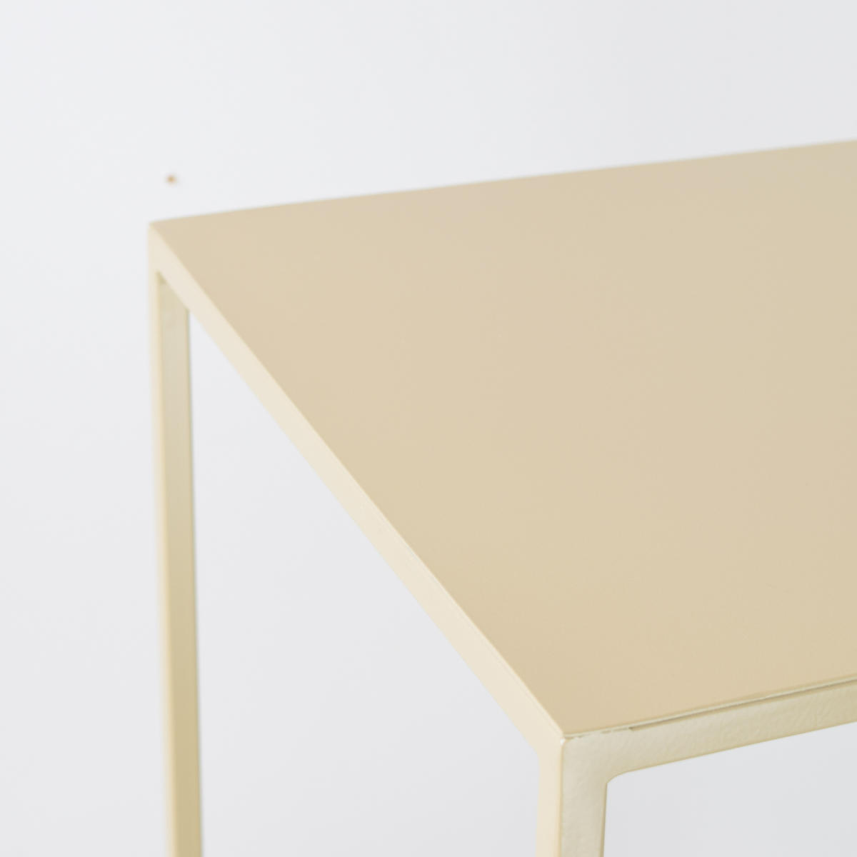 BLUMENTISCH Beran - Beige, Metall (35/35/76cm) - LOFT42