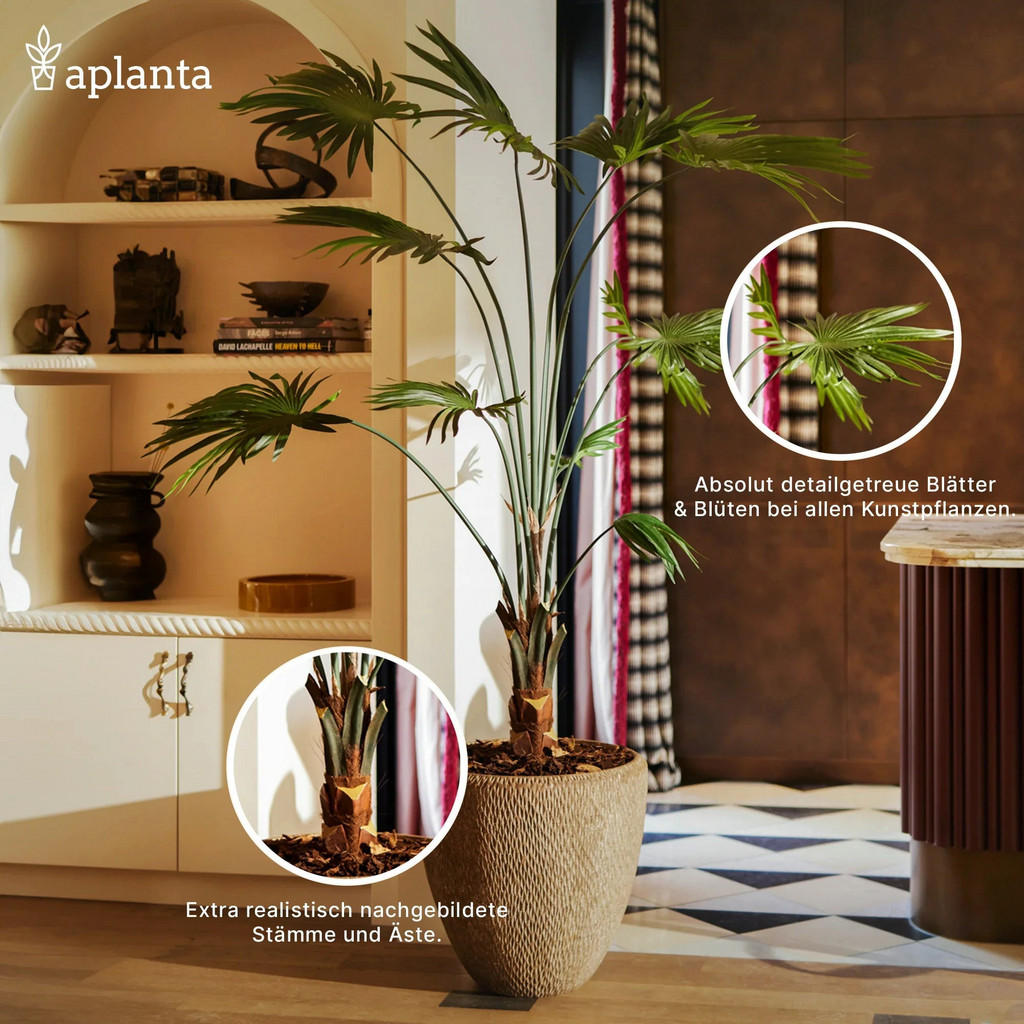 Thumbnail - aplanta Bambuse, Grün, Kunststoff, 300 cm, Dekoration, Blumen & Zubehör, Kunstpflanzen