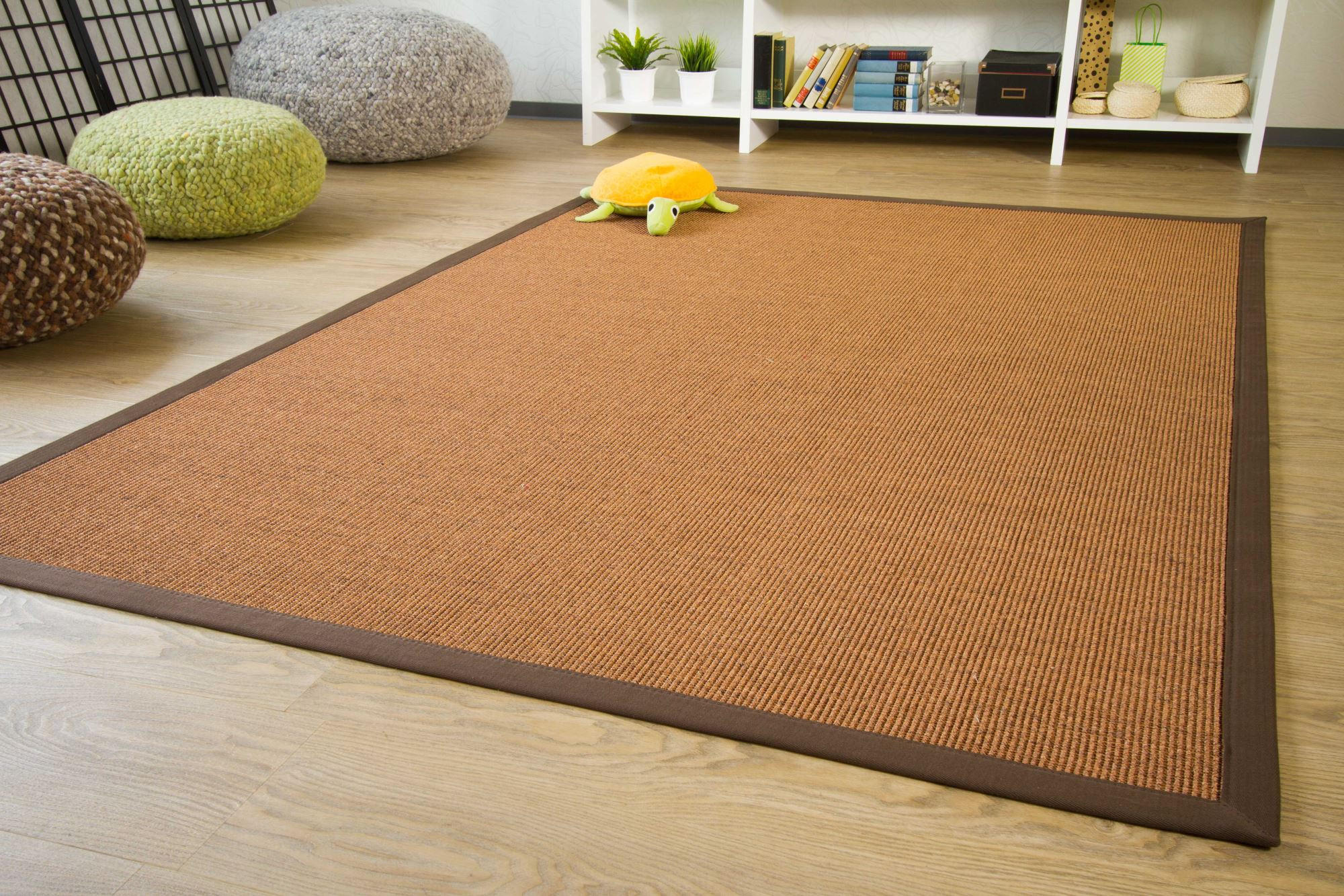 FLACHGEWEBETEPPICH 250/350 cm Brazil - Braun, Naturmaterialien (250/350cm) - Steffensmeier