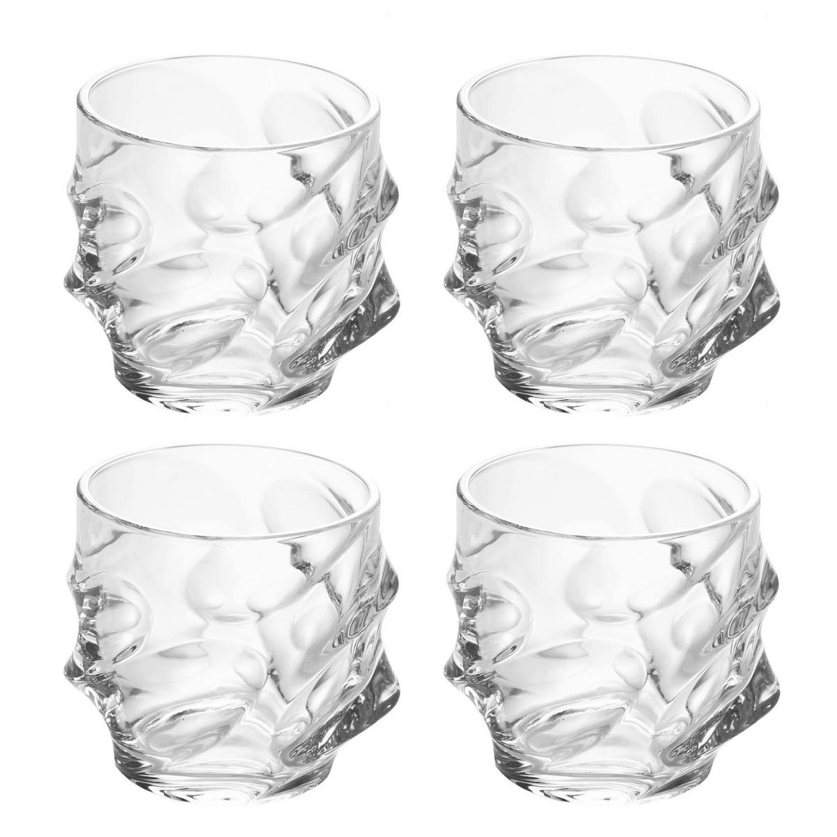 WHISKY GLAS Set (4-tlg.) - Transparent, Glas (0.3L) - Intirilife