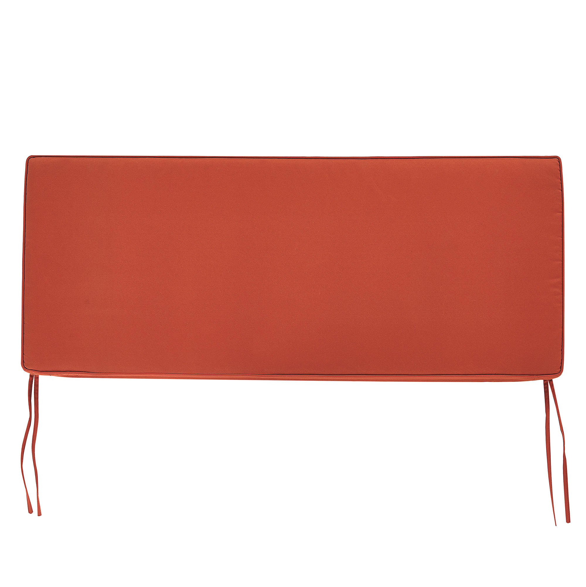 SITZBANKPOLSTER KISSEN Rot Sovana - Rot, Textil (108/5/45cm) - Beliani