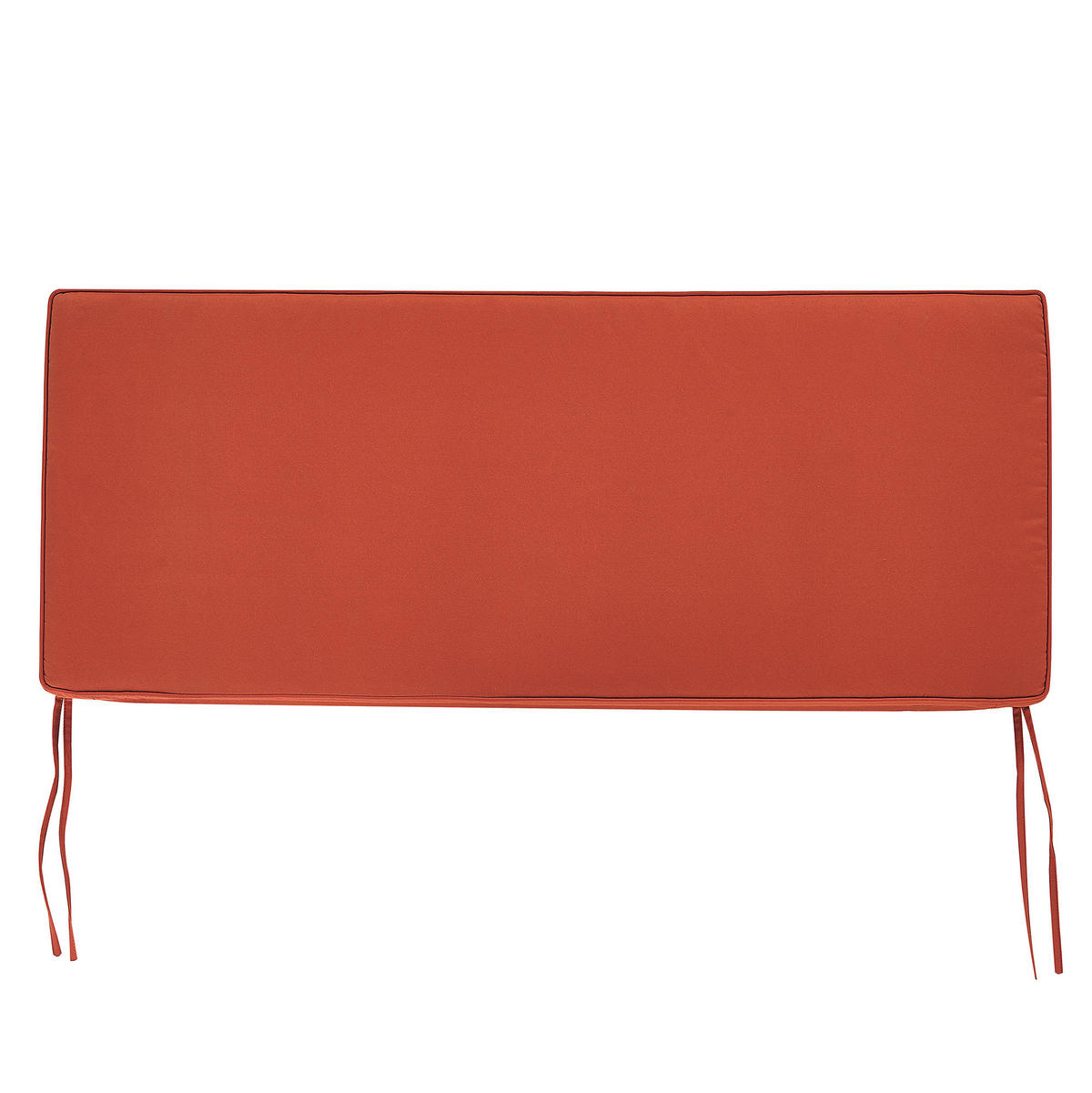 SITZBANKPOLSTER KISSEN Rot Sovana - Rot, Textil (108/5/45cm) - Beliani