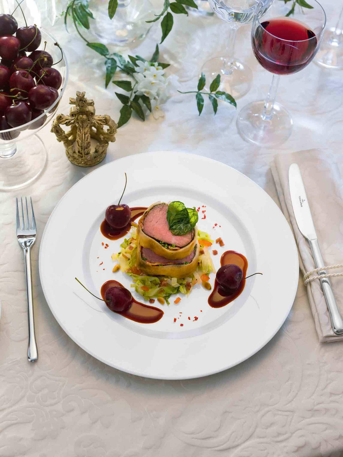 GOURMETTELLER Royal weiß ø 30.0 cm 6er Set - Weiß, Keramik (30cm) - Villeroy & Boch