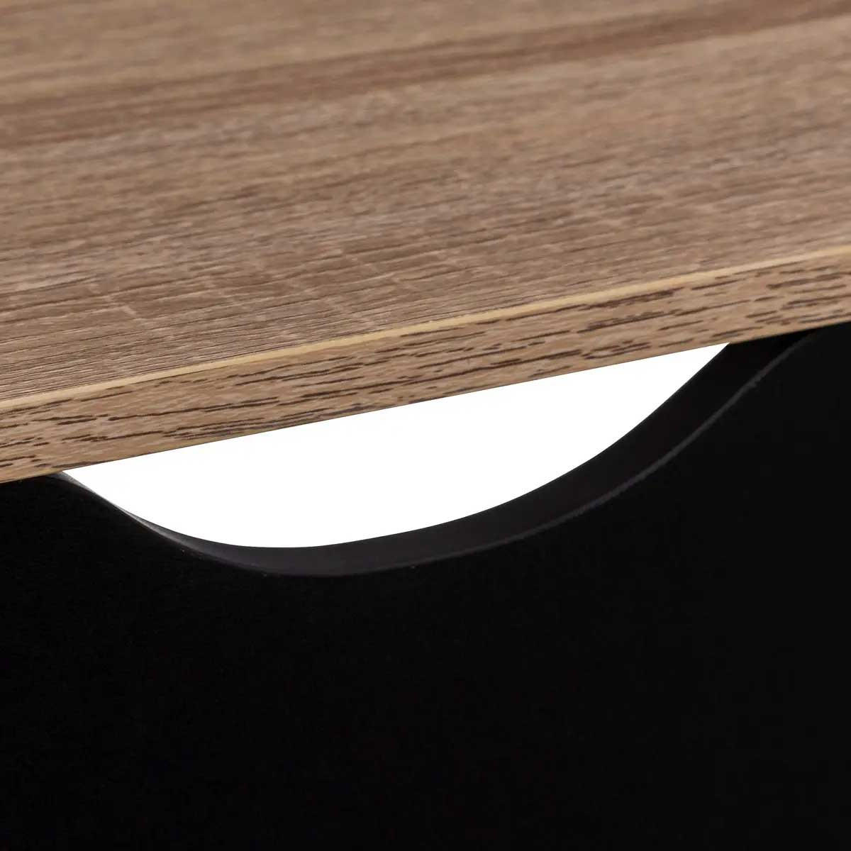 SCHUHSCHRANK 3 Fächer 60/23,3/119,5 cm - Schwarz, Holzwerkstoff (23.3/119.5/60cm) - 5five Simply Smart