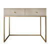 KONSOLENTISCH Esipix - Kaschmir/Goldfarben, Holzwerkstoff/Metall (40/100/80cm) - MIRJAN24