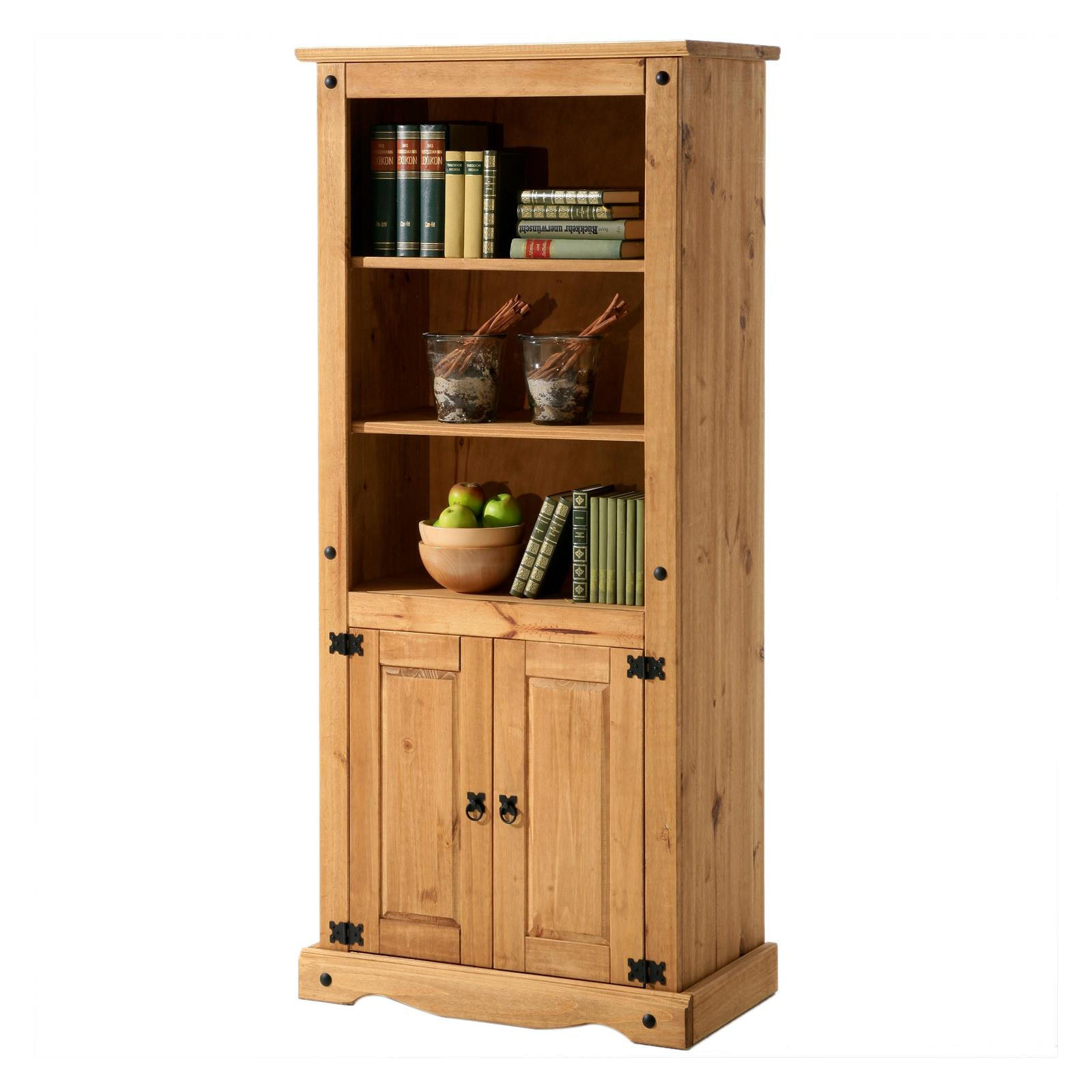 BÜCHERREGAL TEQUILA - Naturfarben, Holz (85/183/45cm) - IDIMEX