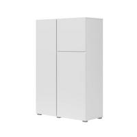 KOMODA Maxis Biela - biela, kompozitné drevo (92/139/40cm) - Petits-meubles