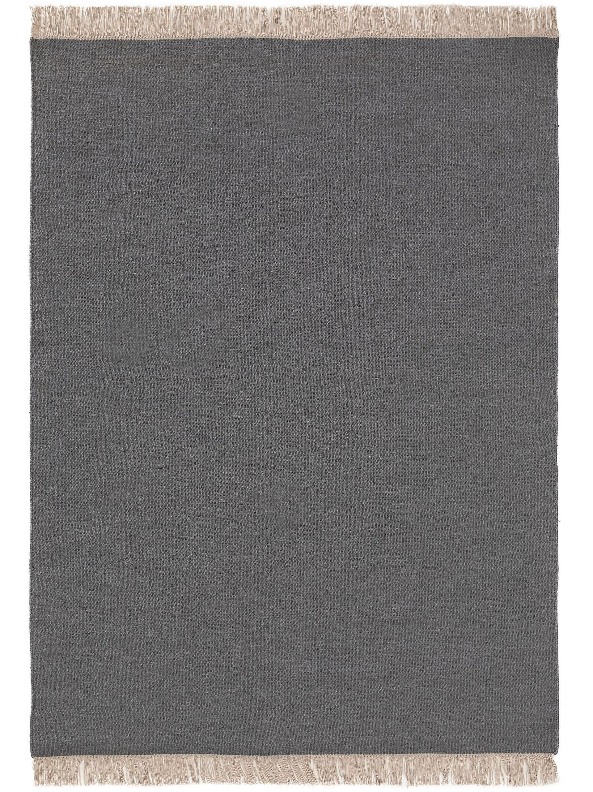 WOLLTEPPICH Liv Grau 170x240 cm - Grau, Textil (170/240cm) - benuta Pop