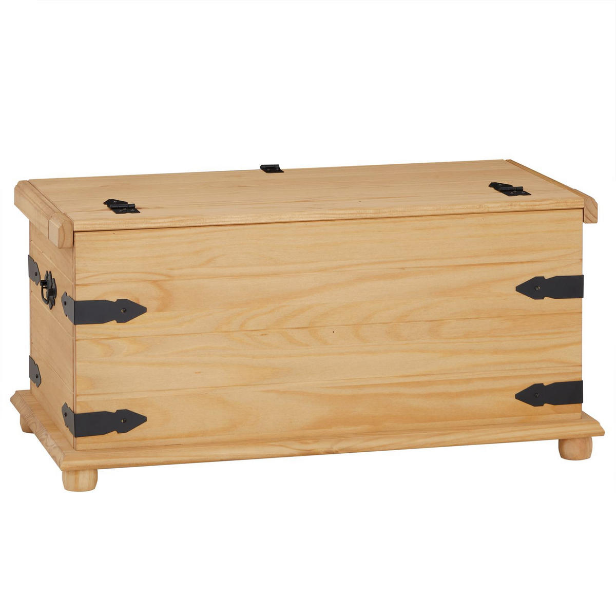 TRUHENBANK TEQUILA - Braun, Holz (92/50/45cm) - IDIMEX