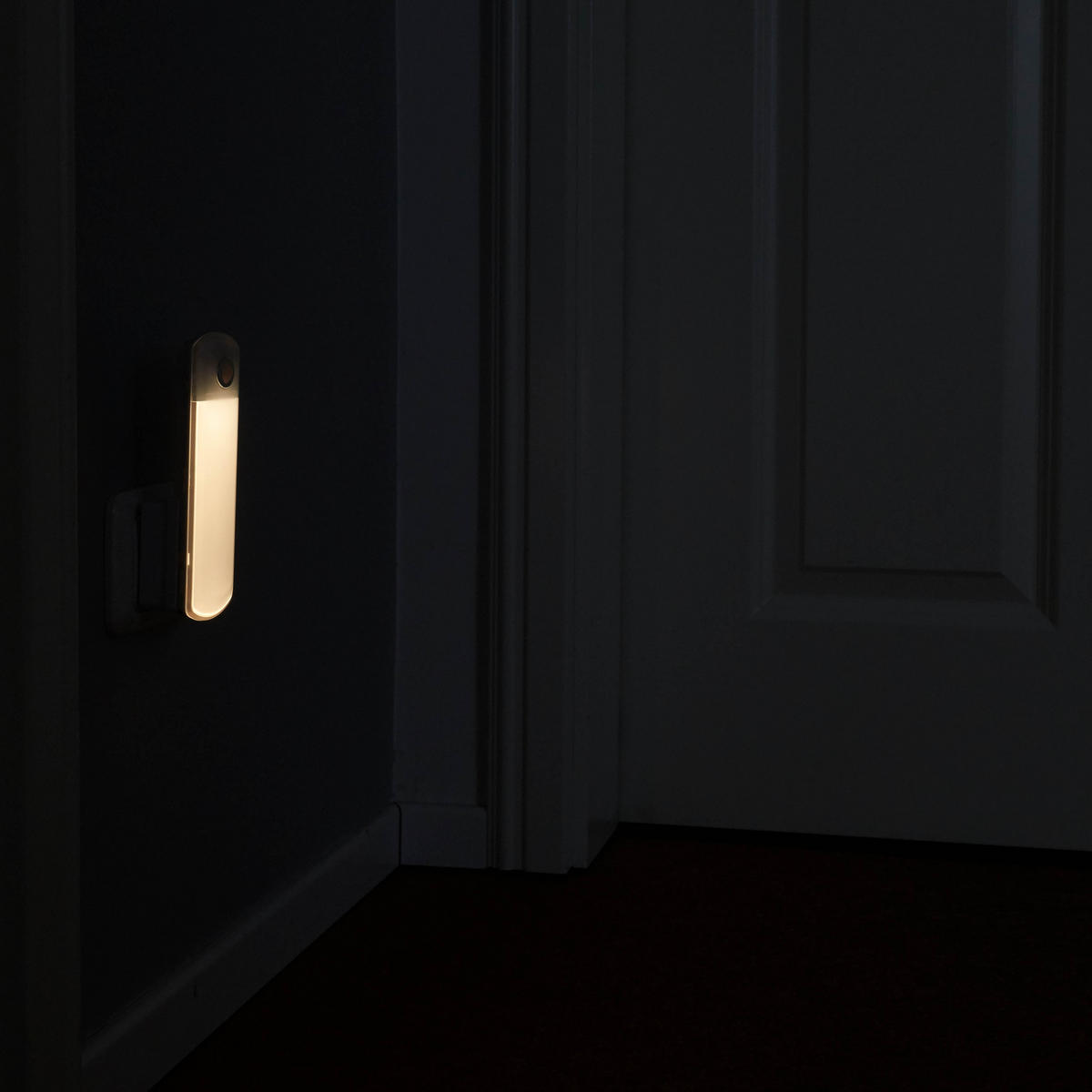 LED-STECKDOSEN-LEUCHTE Groß Weiß Kunststoff 2er-Set - Weiß, Kunststoff (1.5/6.3/16cm) - Northpoint