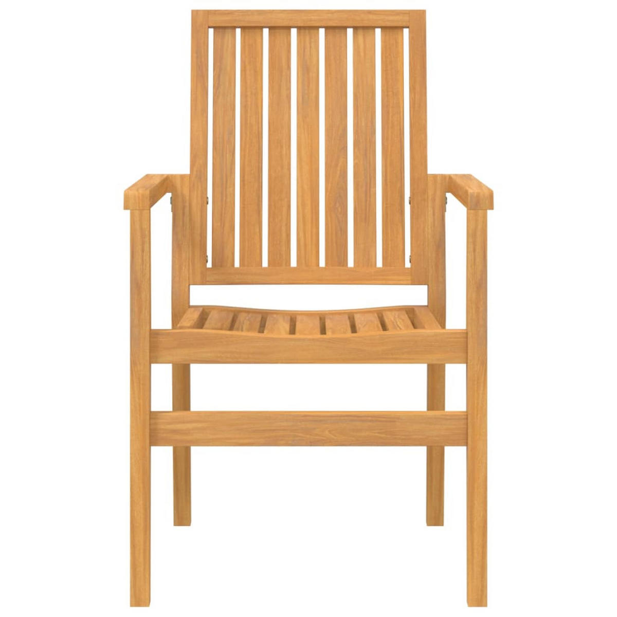 GARTEN-ESSGRUPPE 7Er Set Massivholz Teak - Braun, Holz - vidaXL