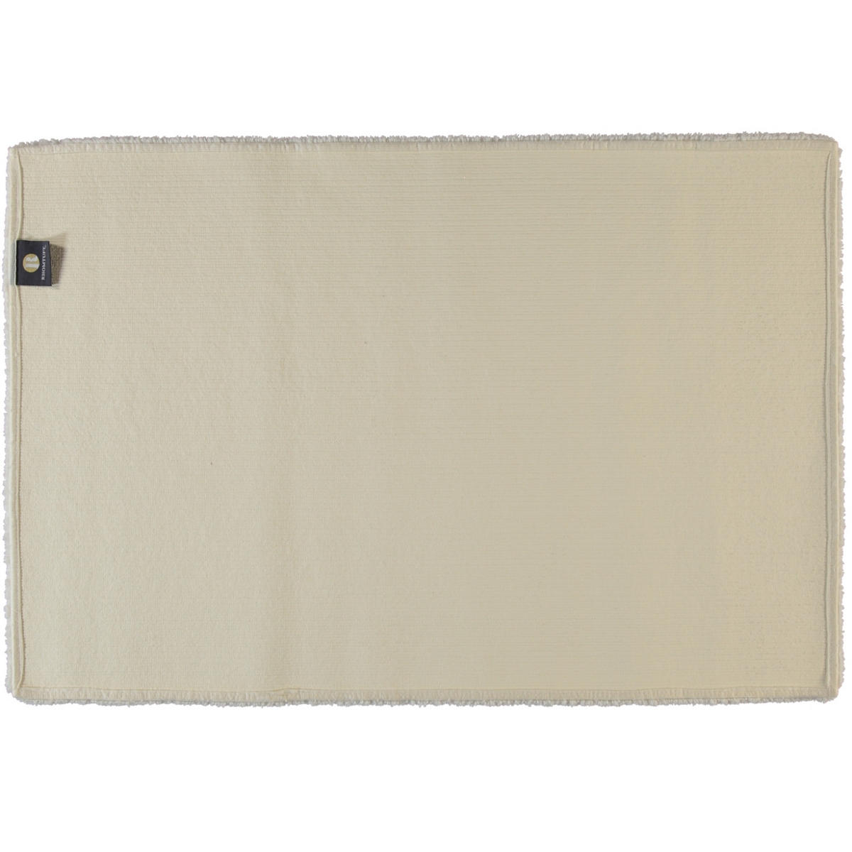 BADTEPPICHE SQUARE NATUR-JASMIN - 20 - Beige, Textil (70/120cm) - Rhomtuft