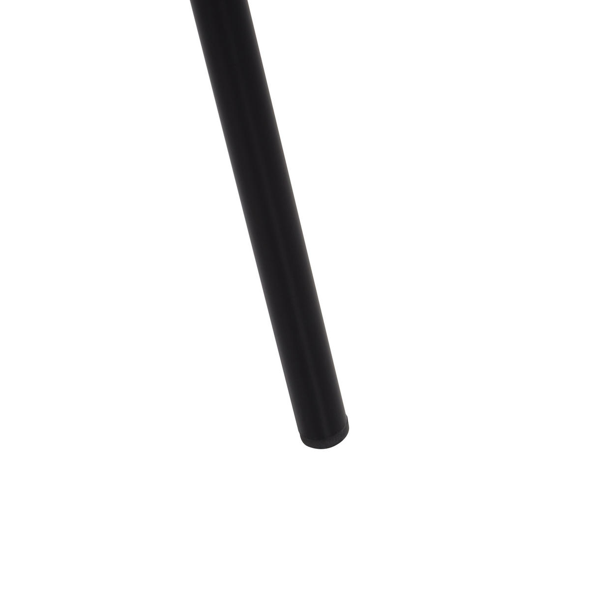 ESSZIMMERSTUHL 2er-Set Schwarz Sibley - Schwarz, Kunststoff (45/79/49cm) - Beliani