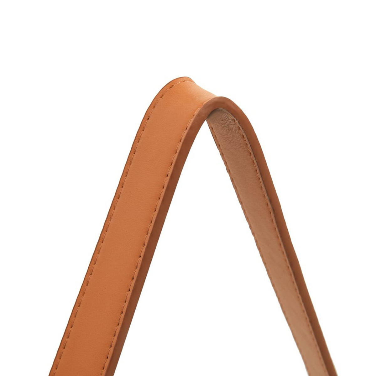 WANDSPIEGEL mit Gürtel 50 cm Schwarz - Schwarz, Holz (50/50/1cm) - furnicato