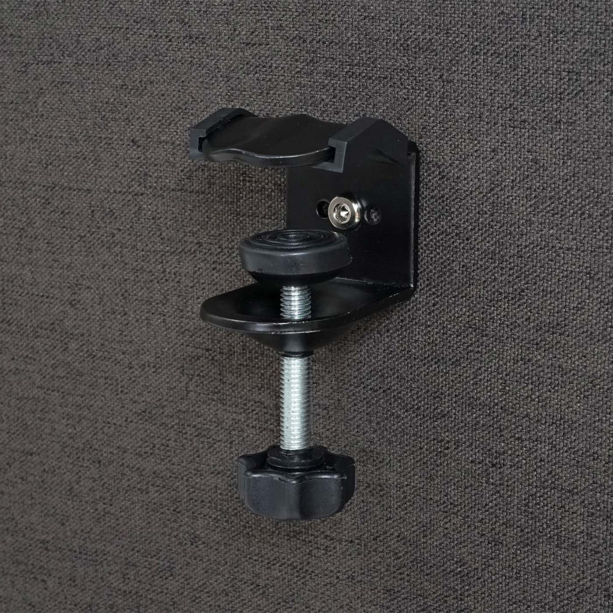 AKUSTIK-TISCHTRENNWAND Braun - Braun, Textil (120/60/2cm) - MCW