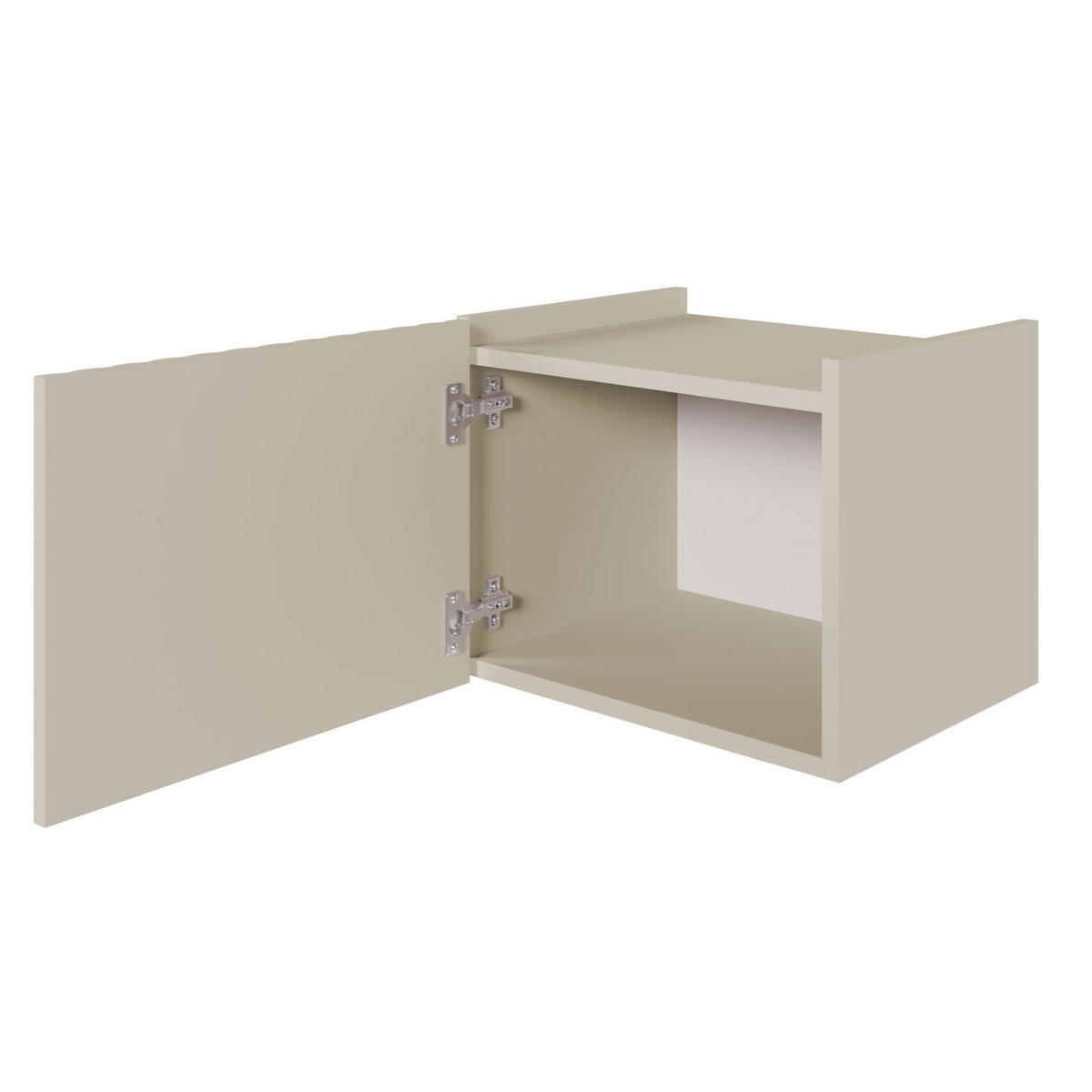 NACHTTISCH Fiorra Greige 48 cm hängend - Kaschmir, Holzwerkstoff (48/37/37cm) - Selsey