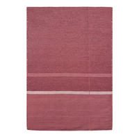 TEPPICH aus recycelten Fasern handgewebt rosa - Pink, Naturmaterialien (120/170cm) - AFK Living