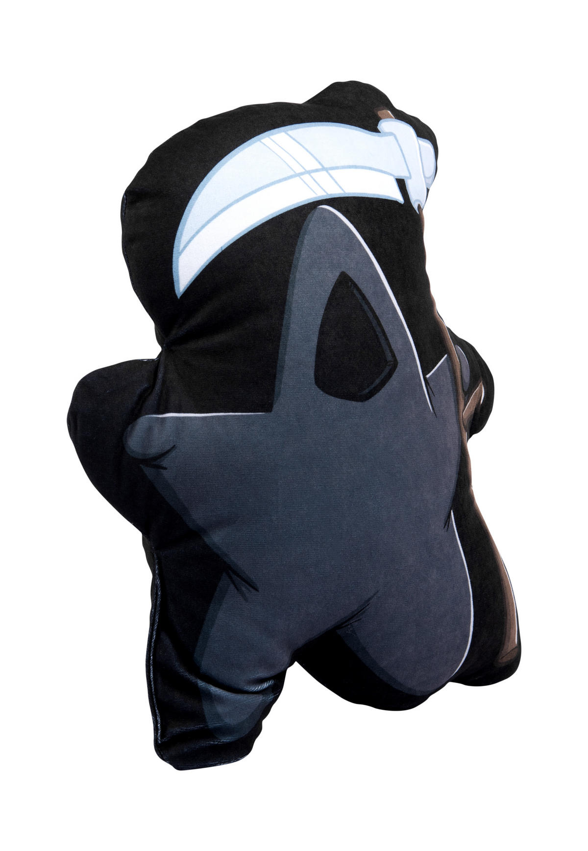 ZIERKISSEN Tod aber lustig Schwarz 37 x 32 cm - Schwarz, Textil (32/37cm) - United Labels