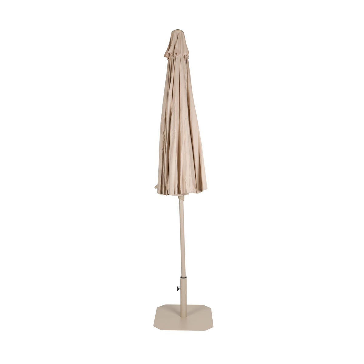 SONNENSCHIRM Sunshine Set Braun - Beige, Kunststoff (250/250cm) - Zuiver