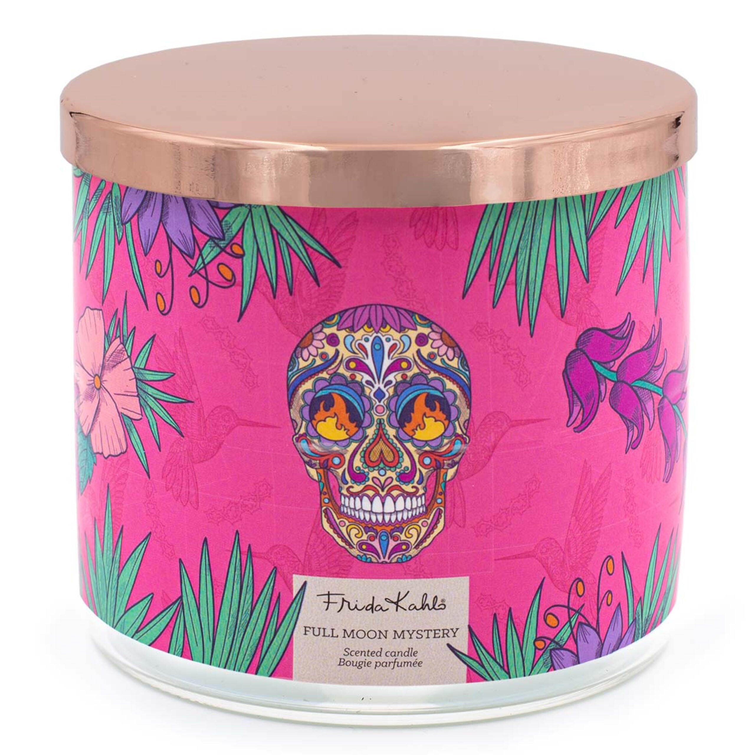 DUFTKERZE Kahlo - Pink, Naturmaterialien/Glas (10cm)