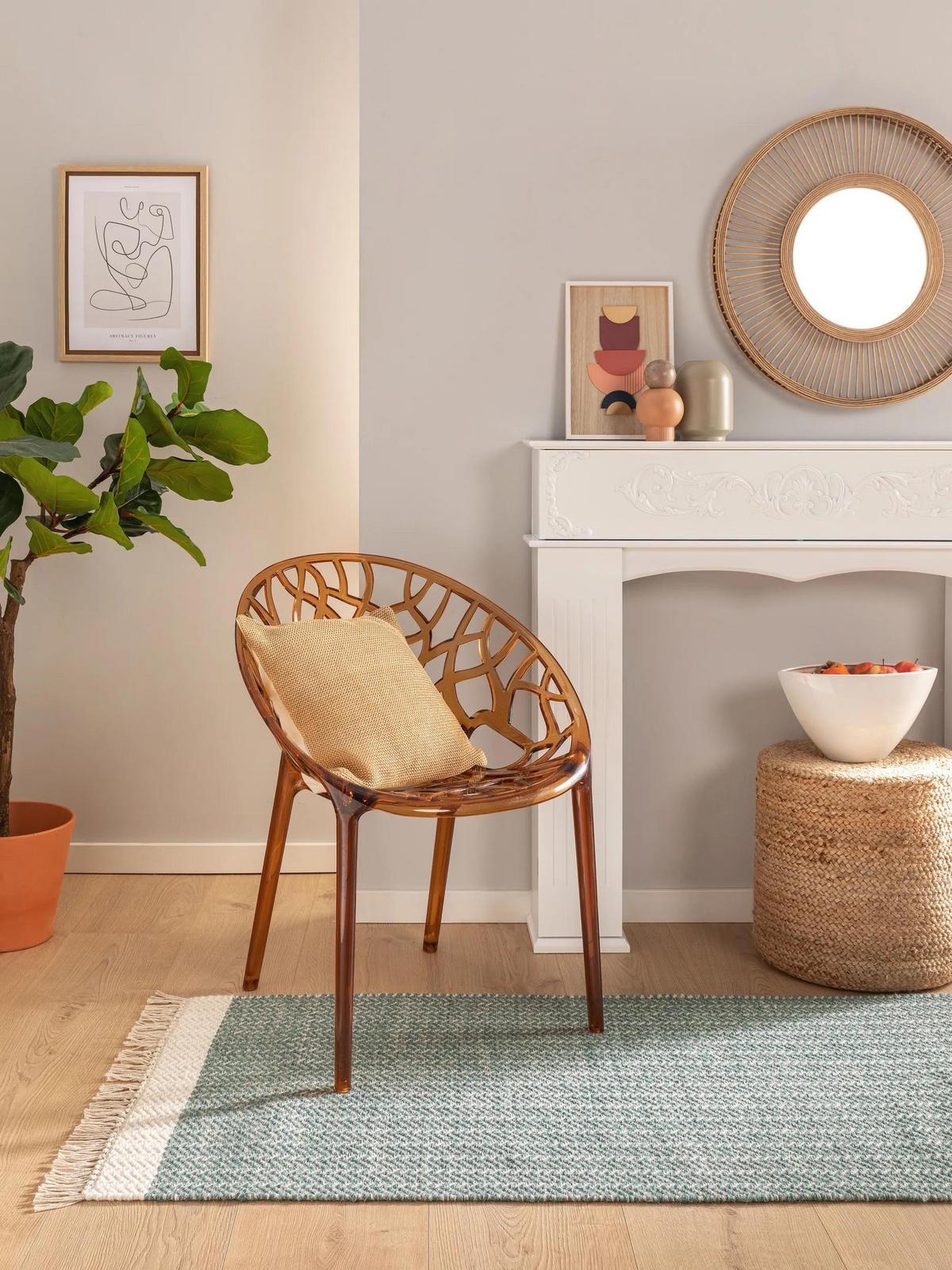 WOLLTEPPICH-LÄUFER Kim Mint 80x250 cm - Mintgrün, Textil (80/250cm) - benuta Pure
