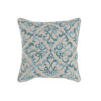 KISSENBEZUG Blau Traditionell (50 x 1 x 50 cm) - Blau, Textil (50/60cm) - DKD Home Decor