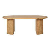 COUCHTISCH Boavista MDF, Dekorpapier Natur - Naturfarben, Holz (60/120/45cm) - tinkaro