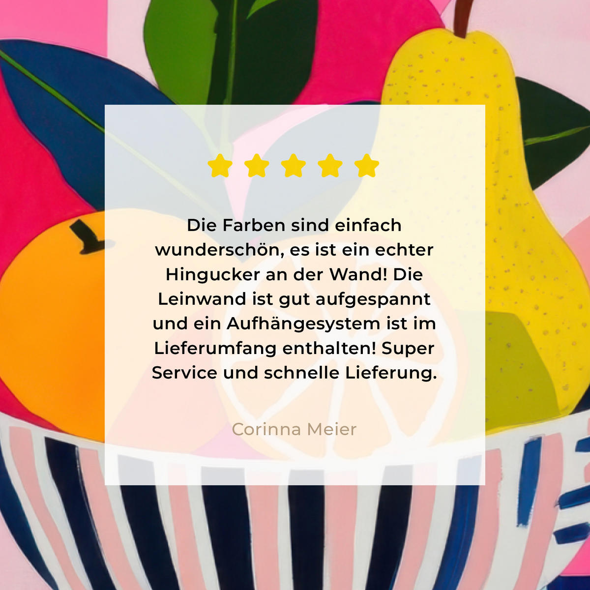 LEINWANDBILD Obst - Abstrakter Hintergrund - Rosa Groß 140x90 cm - Pink, Textil (140/90cm) - MuchoWow