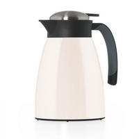 THERMOSKANNE Carla 2L Weiß – Große Isolierkanne 2000 ml - Weiß, Metall (2L) - Blumtal