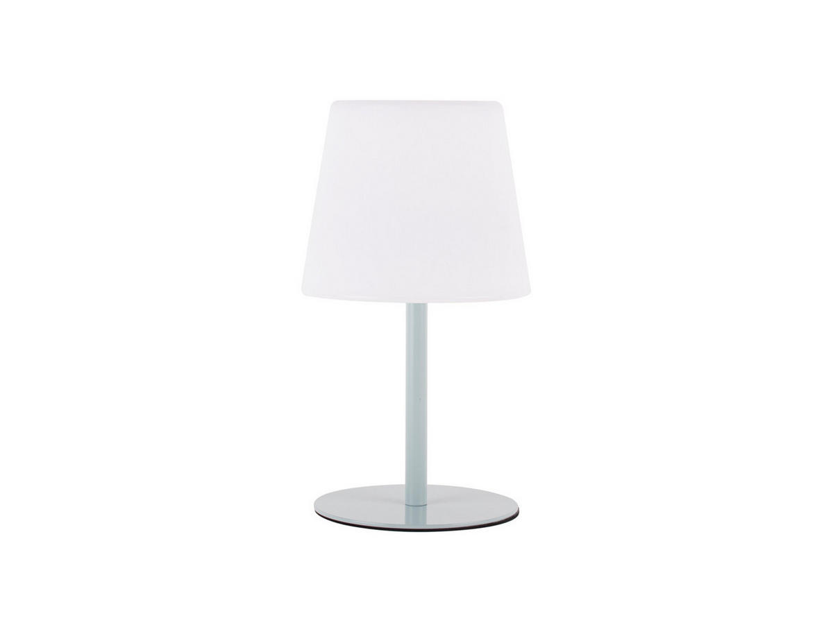 TISCHLAMPE Outdoors 15/15/40 cm - Blau, Kunststoff (15/15/40cm) - Leitmotiv