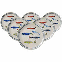 SPEISETELLER Maro bunt ø 26 cm 6er Set - Multicolor, Keramik (26cm) - Ritzenhoff Breker