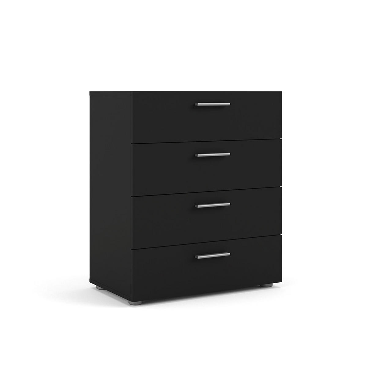 KOMMODE Schwarz - Schwarz, Holzwerkstoff (70/82/40cm) - ebuy24