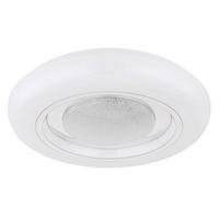 LED DECKENLEUCHTE Kristall Weiß Opal - Weiß, Metall (39/39/8cm) - Globo Lighting