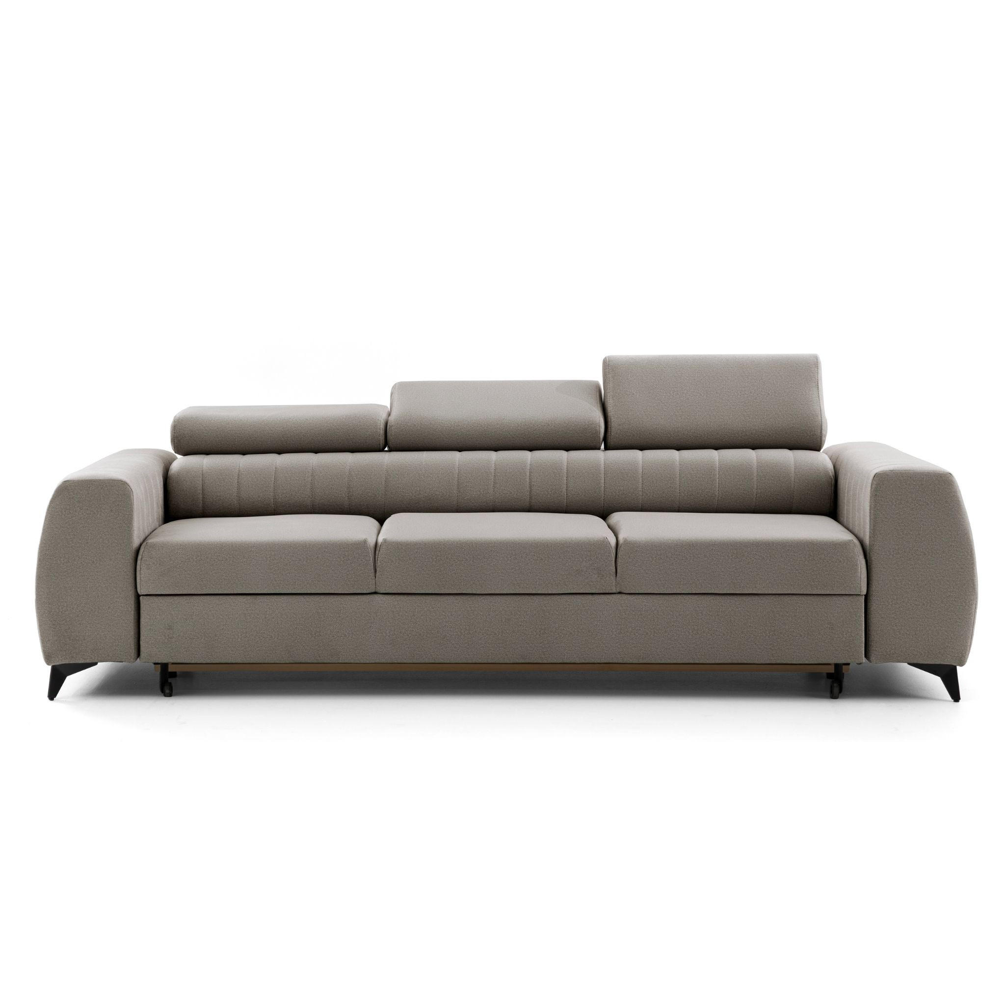 Muffo 3-Sitzer Beige 260x90x100 cm