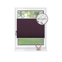 PLISSEE Thermo Basic 75 x 210cm Klemmfix ohne Bohren - Violett, Textil (75/210/210cm) - Deco-Raum