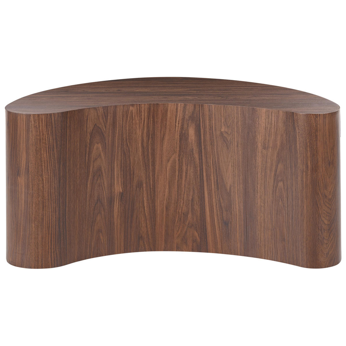 COUCHTISCH Dunkelbraun Bilpa - Dunkelbraun, Holzwerkstoff (89/44/40cm) - Beliani