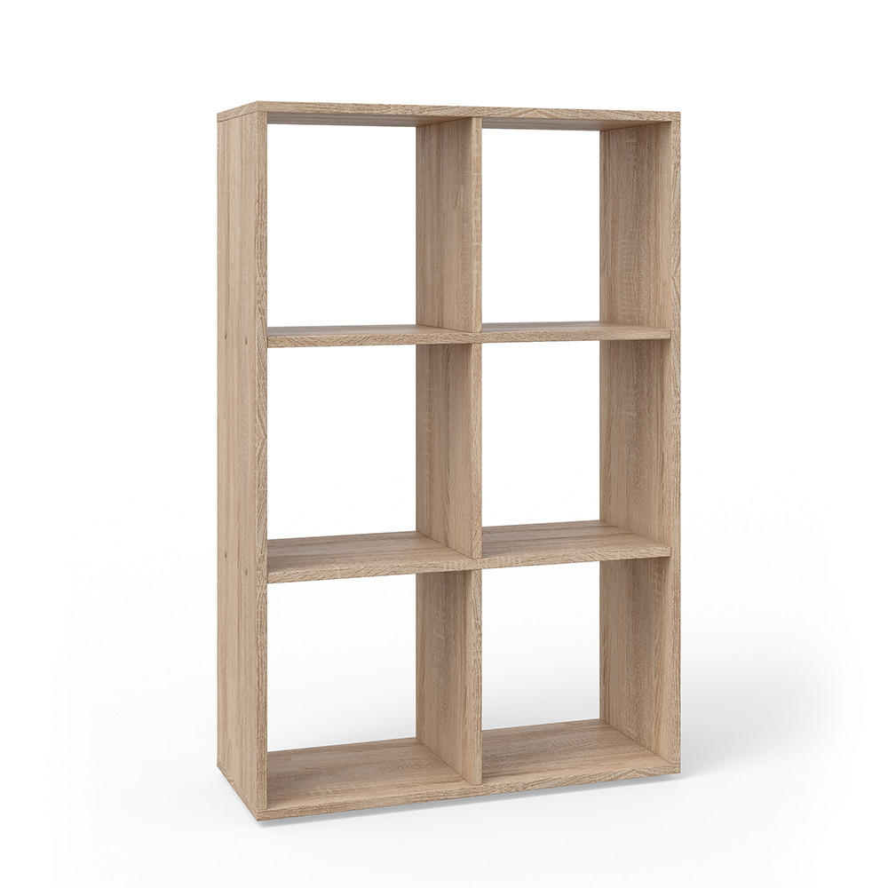 RAUMTEILER Karree Sonoma 72 x 107.8 cm - Sonoma Eiche, Holzwerkstoff (72/107.8/29cm) - Vicco