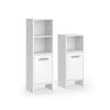 BADMÖBEL-SET Karli Weiß 2 Teile - Weiß, Holzwerkstoff (33.8/108.2/26.3cm) - Vicco