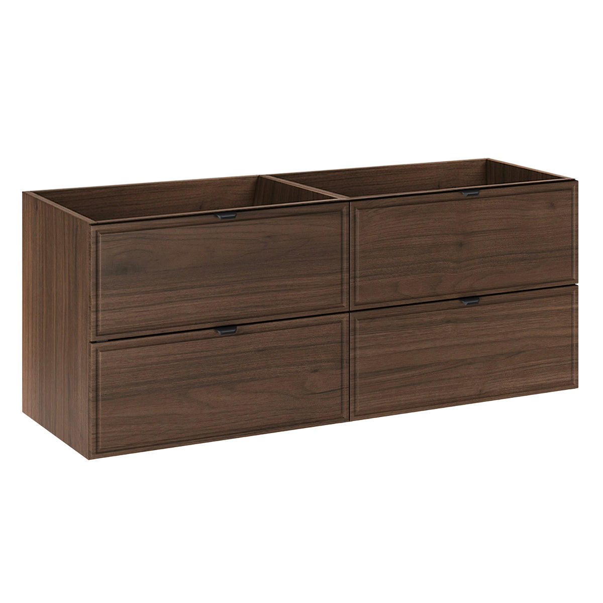 BADMÖBEL 121cm Elias 2er-Set Holz - Braun, Holzwerkstoff (121/50/46cm) - Petits-meubles