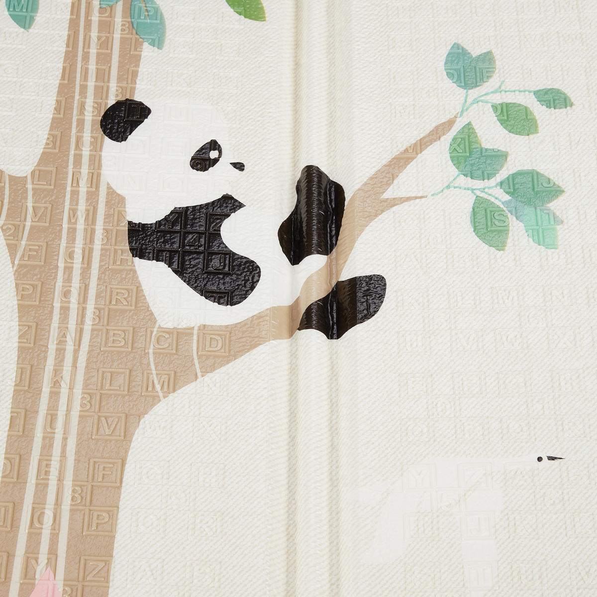 SPIELMATTE - Multicolor, Kunststoff/Textil (195/175cm) - Relaxdays
