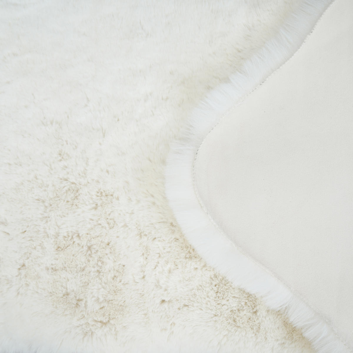 KUNSTFELLTEPPICH SHEEPSKIN 60/180 cm Ivory - Creme, Fell (60/180cm) - Consilio Concept