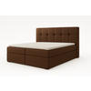 BOXSPRINGBETT REF 160 x 200 cm mit Bettkasten – Eleganz und Komfort vereint. Farbe : Braun - Braun, Textil (160/200cm) - A&J MöbelLand